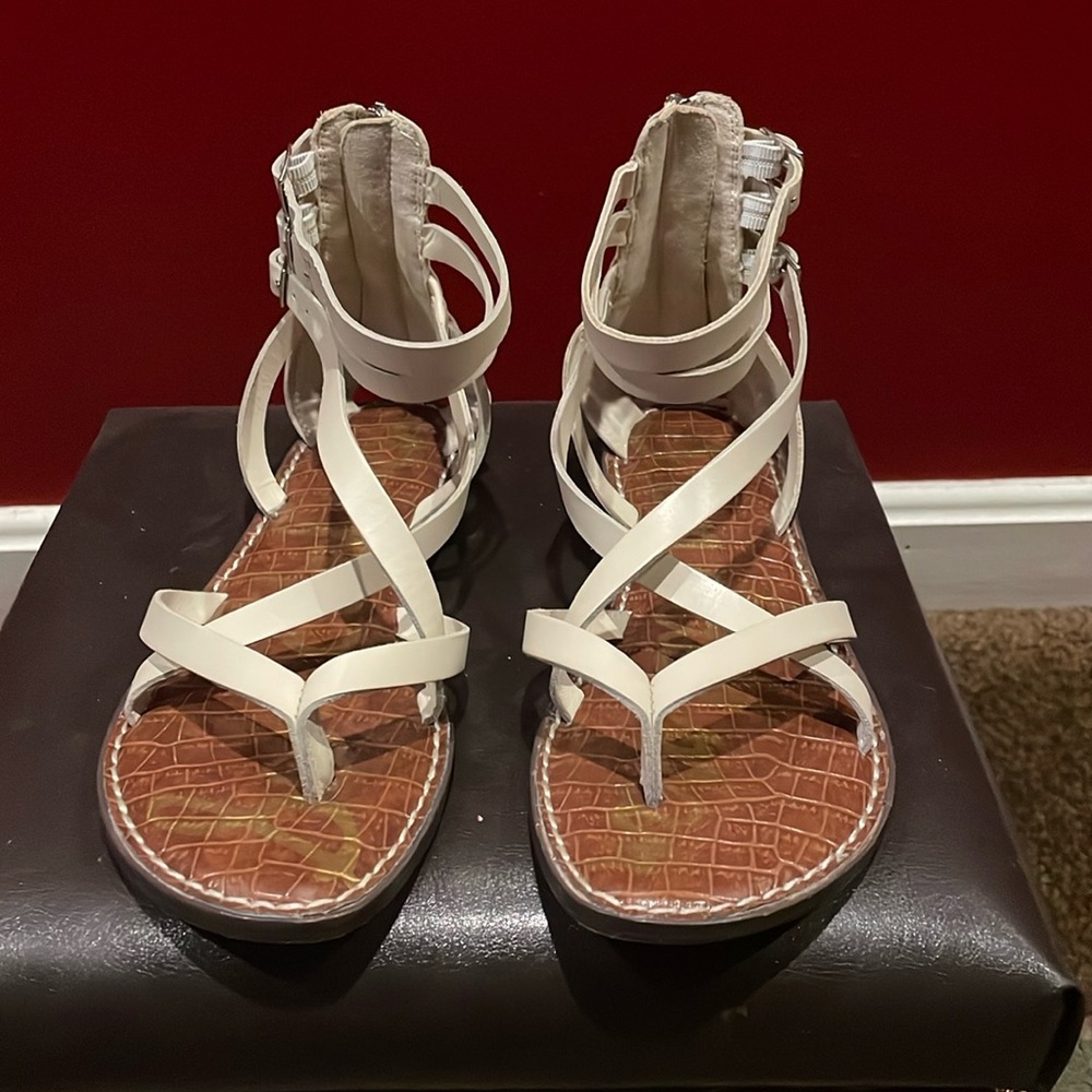 Sam Edelman Women's White Sandals